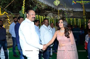 Bellamkonda Sreenivas - Nabha Natesh Film Muhurat