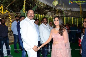 Bellamkonda Sreenivas - Nabha Natesh Film Muhurat