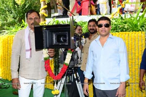 Bellamkonda Sreenivas - Nabha Natesh Film Muhurat