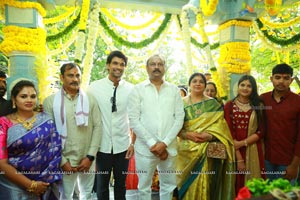 Bellamkonda Sreenivas - Nabha Natesh Film Muhurat