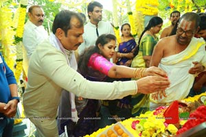 Bellamkonda Sreenivas - Nabha Natesh Film Muhurat