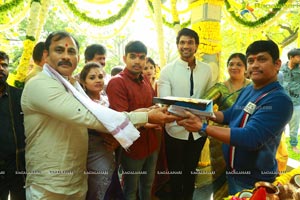 Bellamkonda Sreenivas - Nabha Natesh Film Muhurat