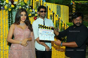 Bellamkonda Sreenivas - Nabha Natesh Film Muhurat