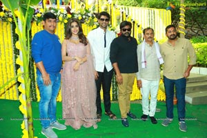 Bellamkonda Sreenivas - Nabha Natesh Film Muhurat