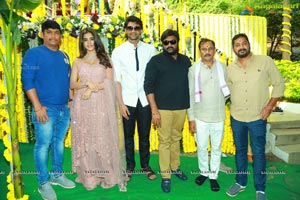 Bellamkonda Sreenivas - Nabha Natesh Film Muhurat