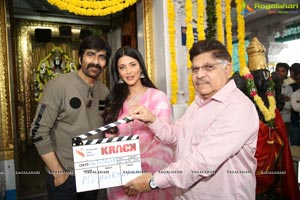 Raviteja's Krack Muhurat