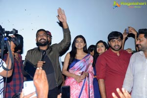 Meeku Mathrame Cheptha Movie Team at HYD Theaters