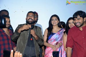 Meeku Mathrame Cheptha Movie Team at HYD Theaters