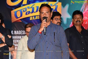 Tenali Ramakrishna BA BL Movie Press Meet