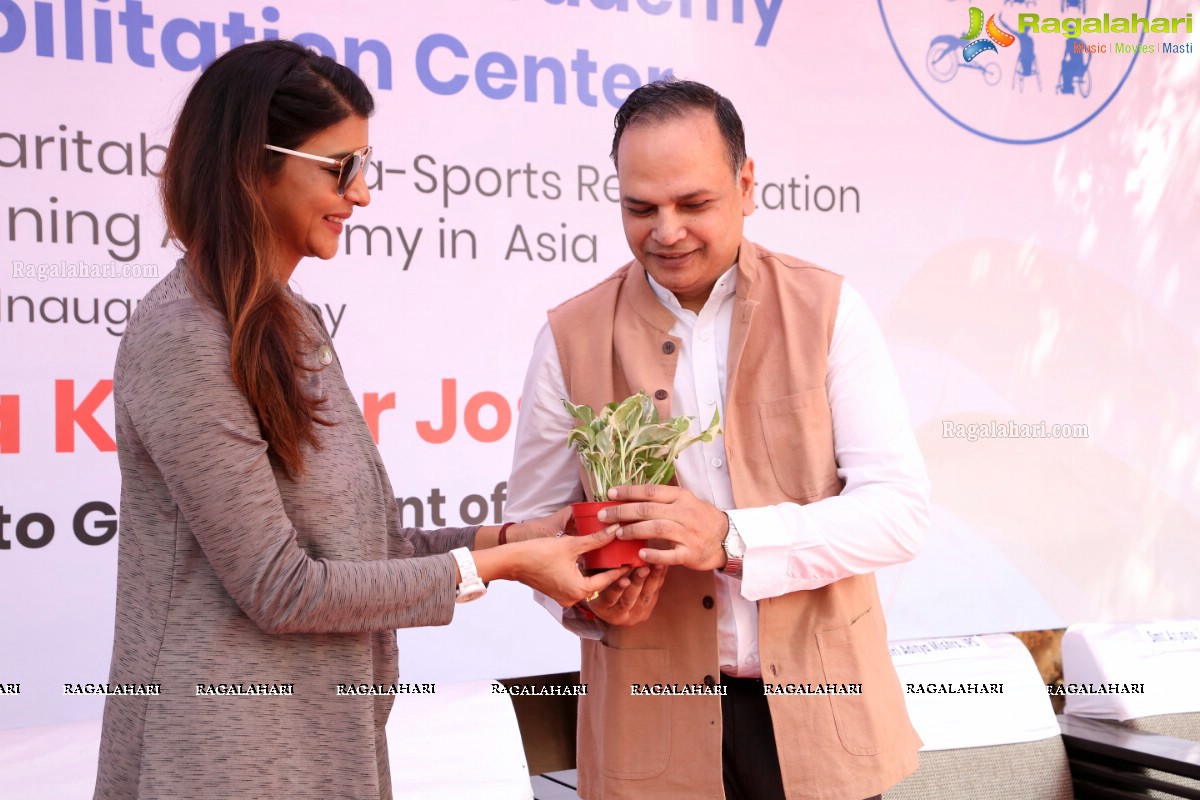 Aditya Mehta Foundation 'Infinity Para-Sports Rehabilitation & Training Academy' Launch