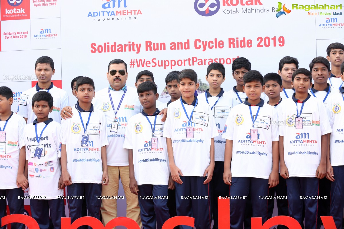 Aditya Mehta Foundation Solidarity Run and Ride at People's Plaza