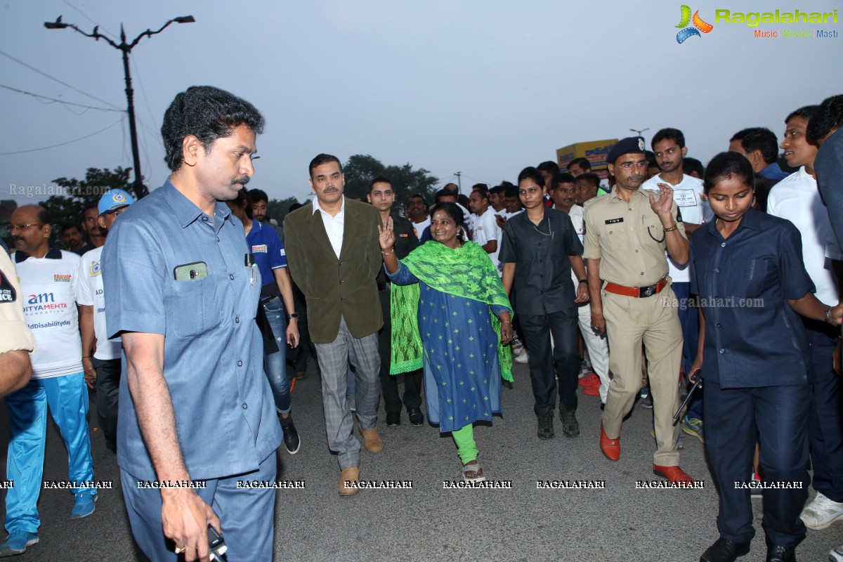 Aditya Mehta Foundation Solidarity Run and Ride at People's Plaza