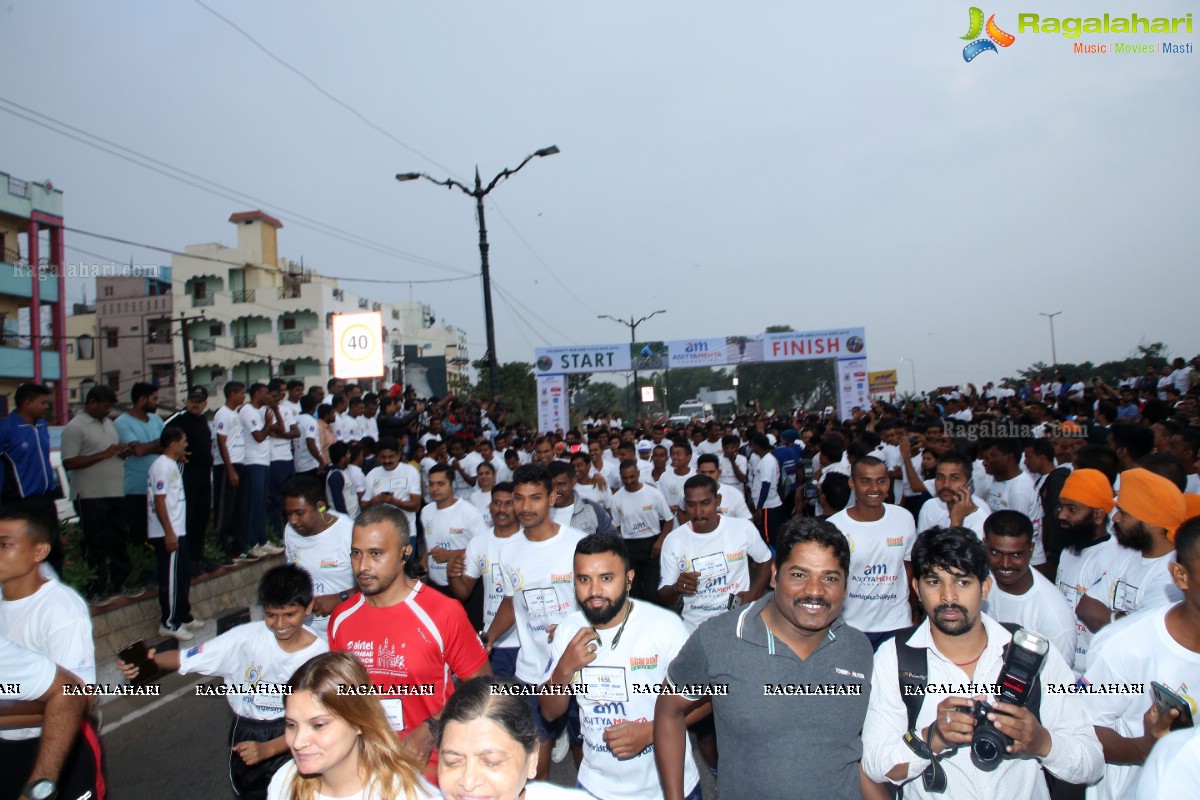 Aditya Mehta Foundation Solidarity Run and Ride at People's Plaza