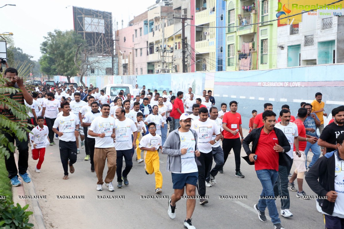 Aditya Mehta Foundation Solidarity Run and Ride at People's Plaza