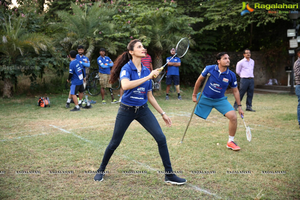 Aditya Mehta Foundation Sporting Event Celebrities vs Para-athletes