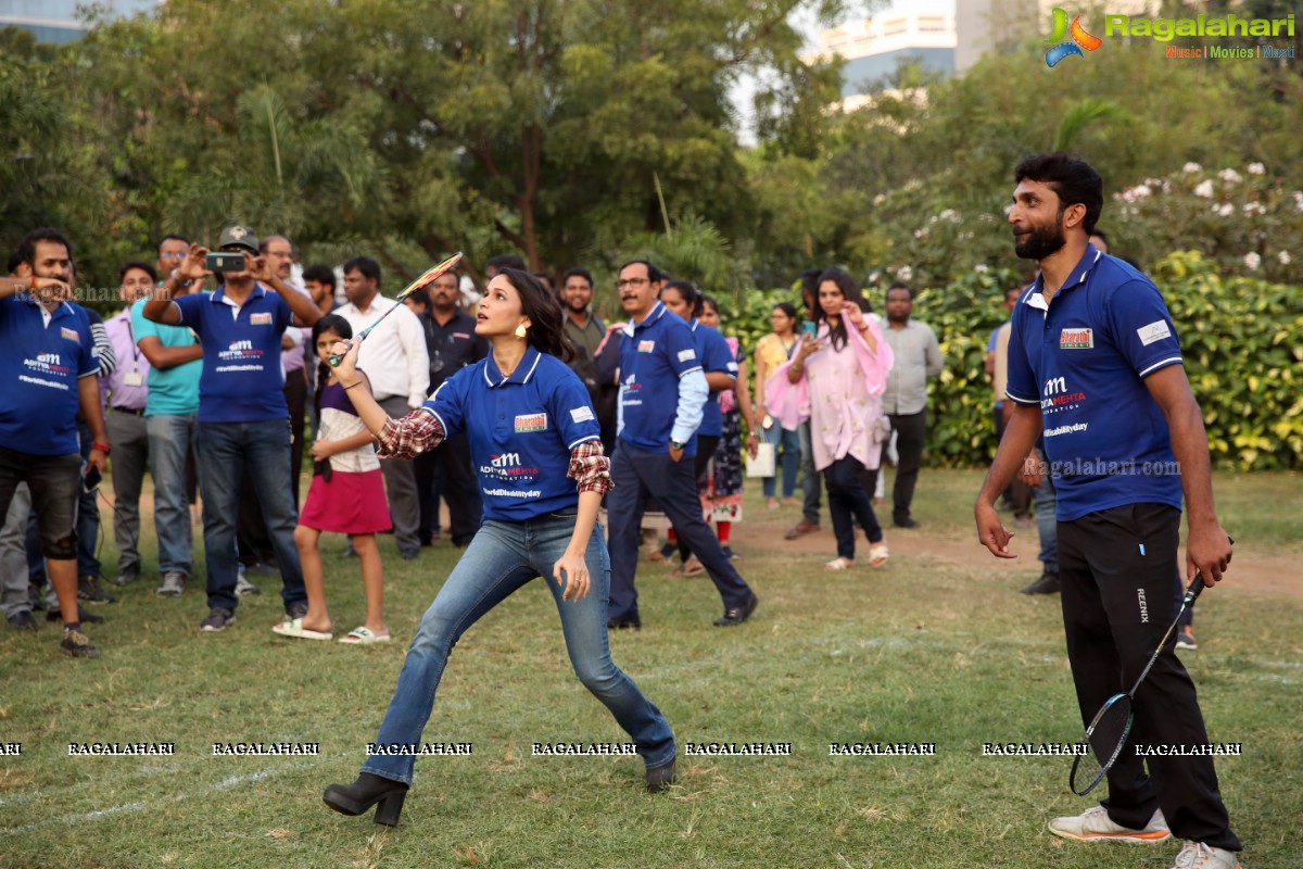 Aditya Mehta Foundation Sporting Event Celebrities vs Para-athletes