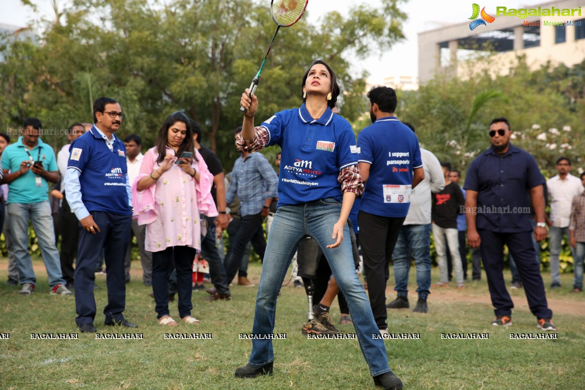 Aditya Mehta Foundation Sporting Event Celebrities vs Para-athletes