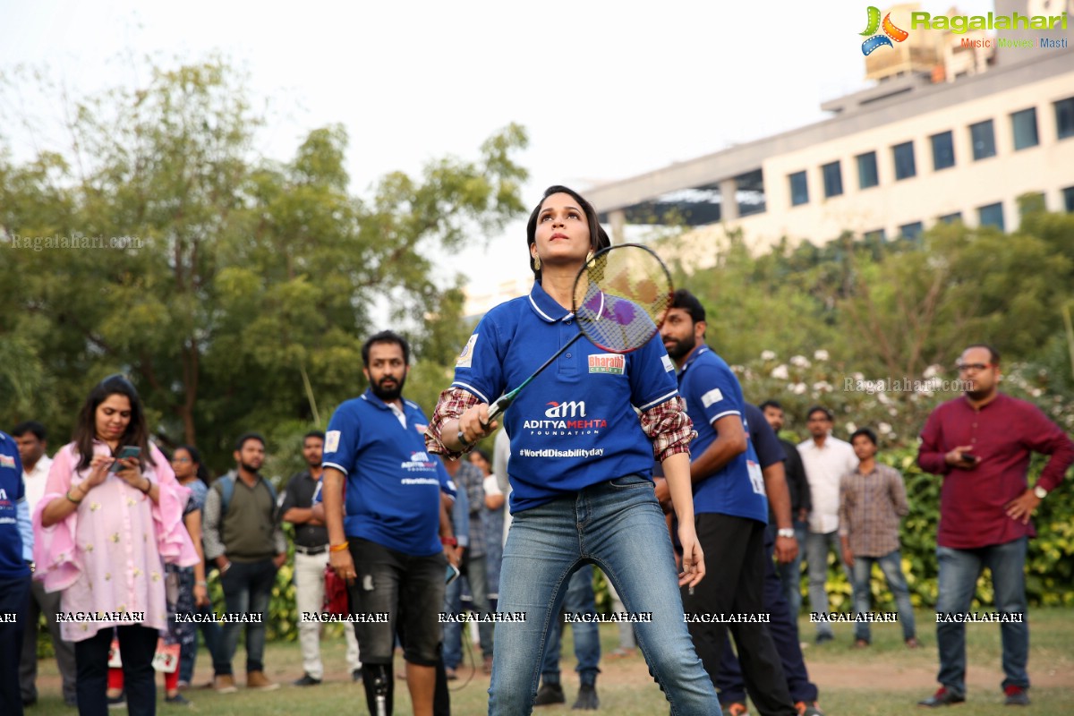 Aditya Mehta Foundation Sporting Event Celebrities vs Para-athletes