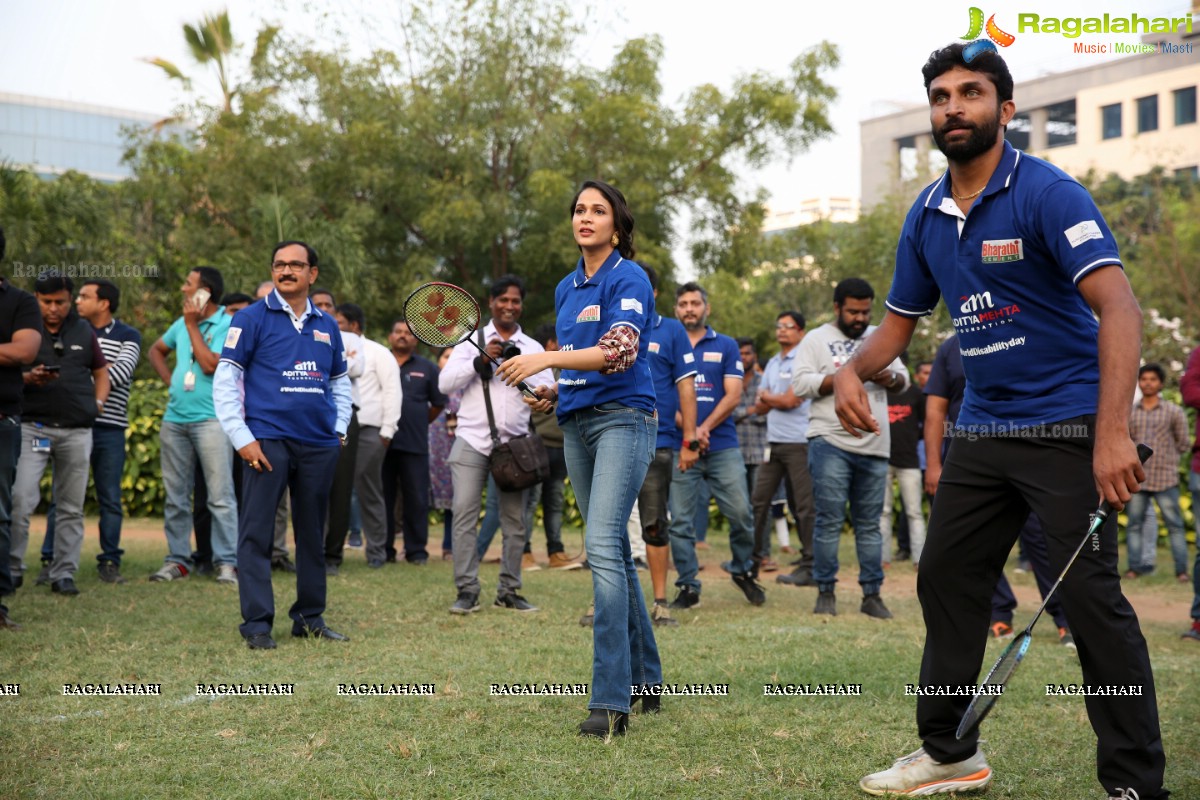 Aditya Mehta Foundation Sporting Event Celebrities vs Para-athletes