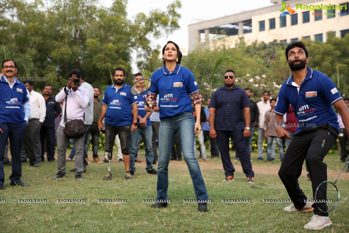 Aditya Mehta Foundation Sporting Event Celebrities vs Para-athletes