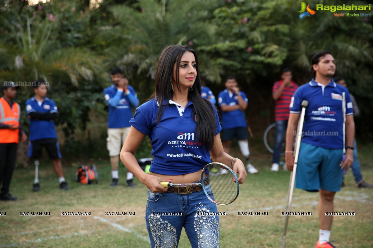 Aditya Mehta Foundation Sporting Event Celebrities vs Para-athletes