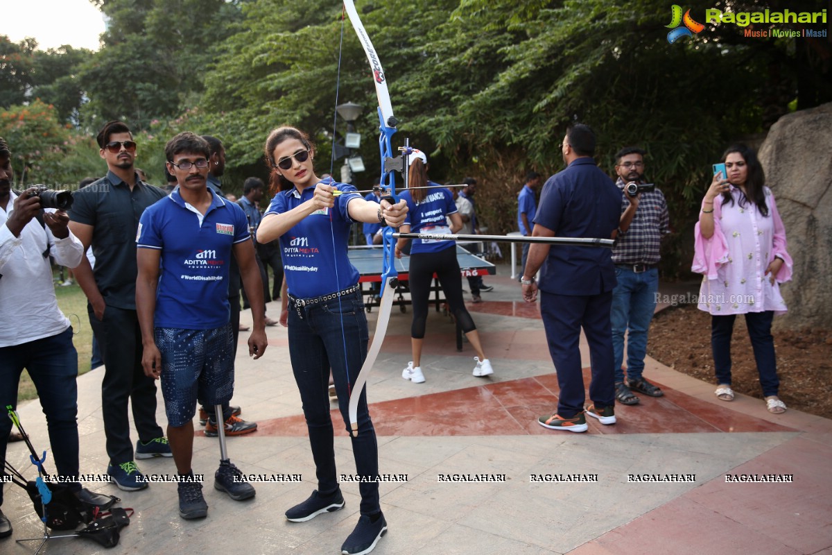 Aditya Mehta Foundation Sporting Event Celebrities vs Para-athletes