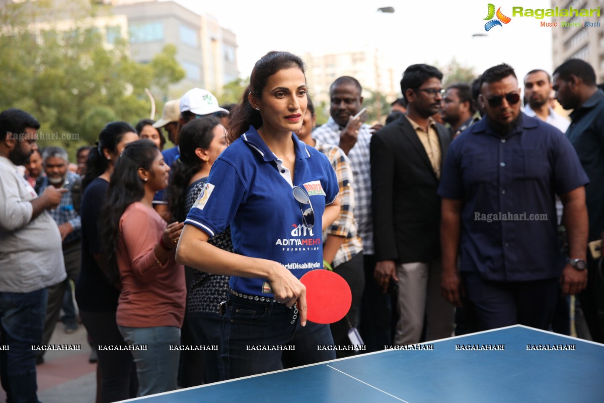 Aditya Mehta Foundation Sporting Event Celebrities vs Para-athletes