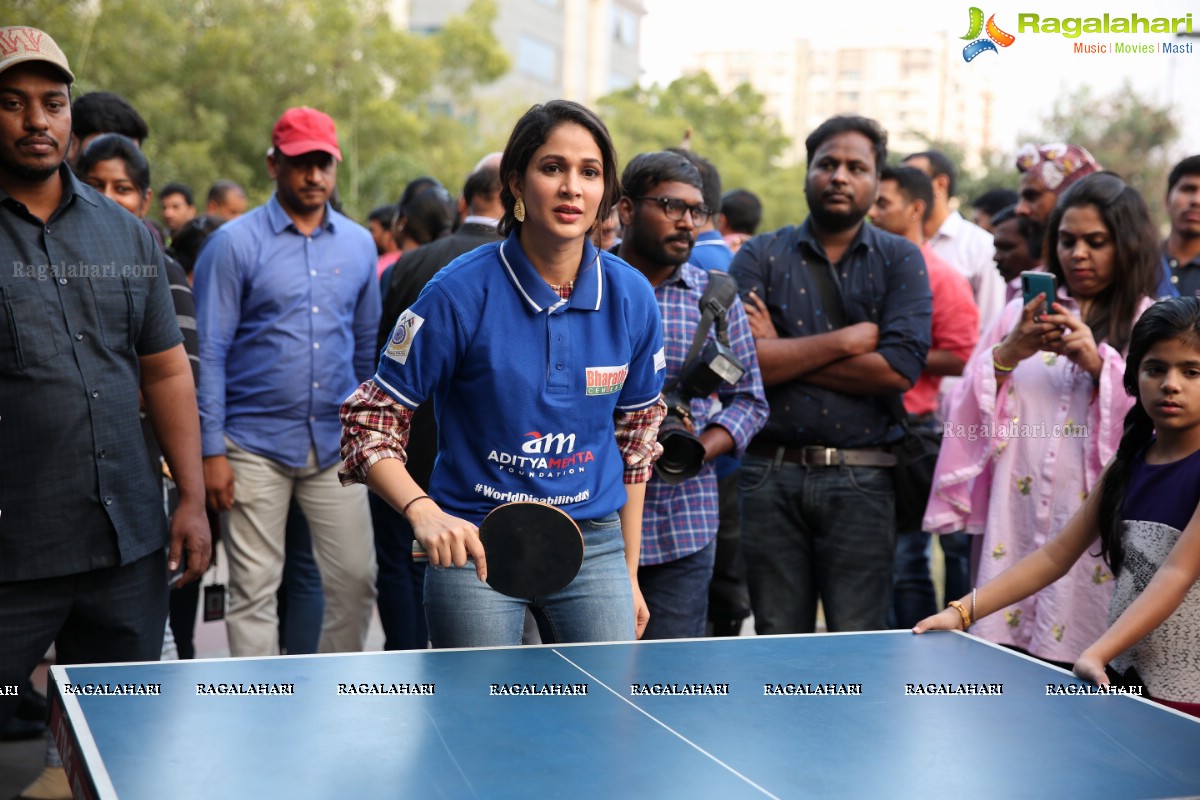 Aditya Mehta Foundation Sporting Event Celebrities vs Para-athletes