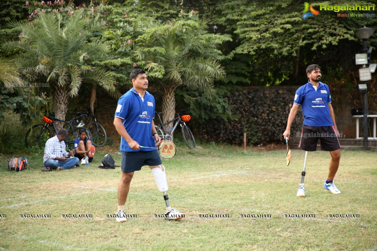 Aditya Mehta Foundation Sporting Event Celebrities vs Para-athletes