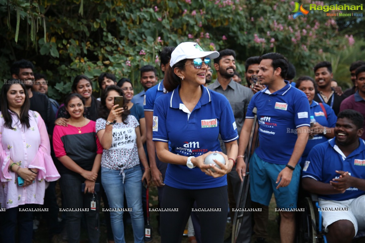 Aditya Mehta Foundation Sporting Event Celebrities vs Para-athletes