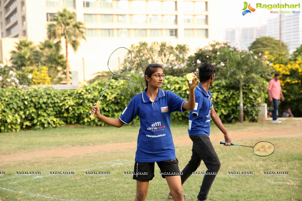 Aditya Mehta Foundation Sporting Event Celebrities vs Para-athletes