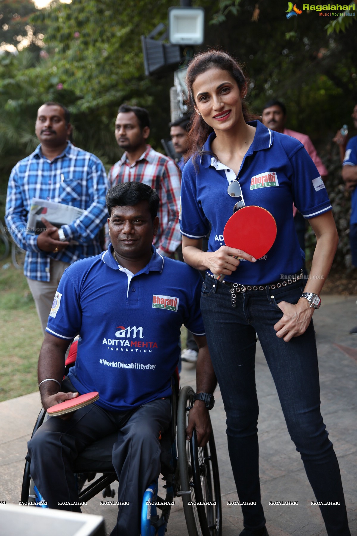 Aditya Mehta Foundation Sporting Event Celebrities vs Para-athletes
