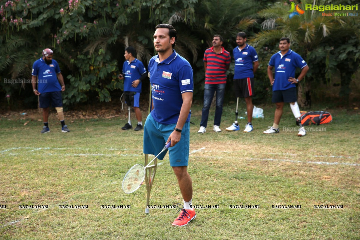 Aditya Mehta Foundation Sporting Event Celebrities vs Para-athletes