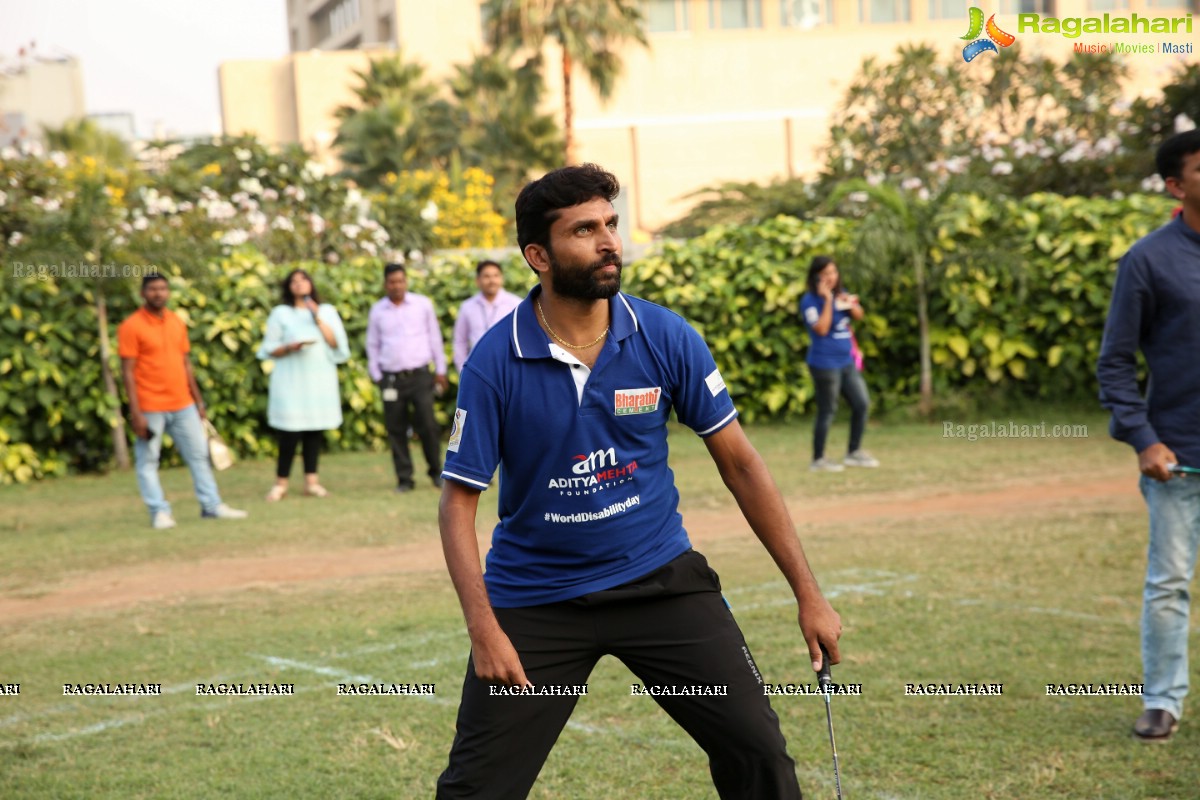 Aditya Mehta Foundation Sporting Event Celebrities vs Para-athletes