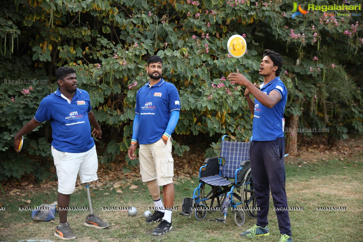 Aditya Mehta Foundation Sporting Event Celebrities vs Para-athletes