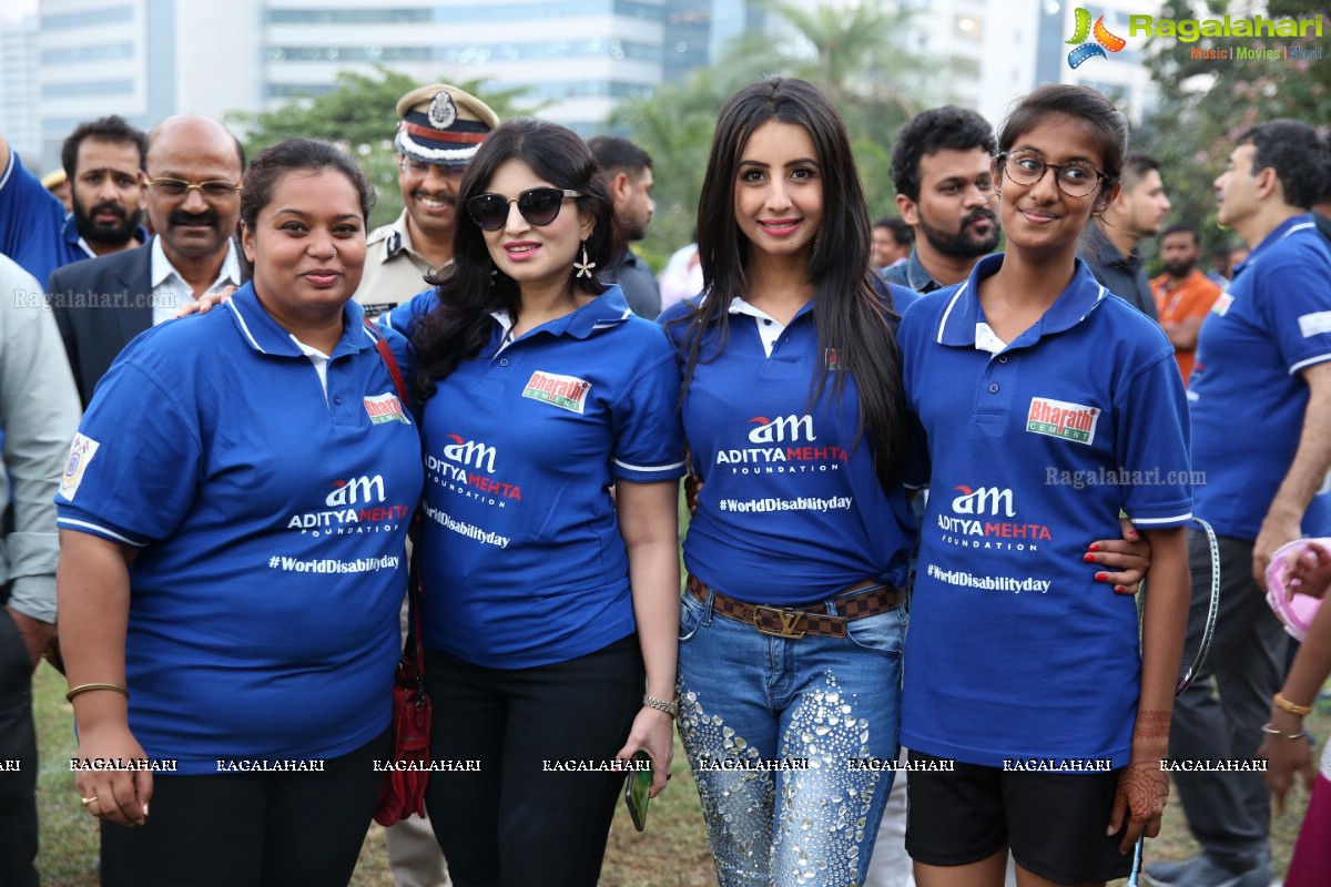 Aditya Mehta Foundation Sporting Event Celebrities vs Para-athletes