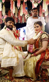 Archana and Jagadeesh wedding pics