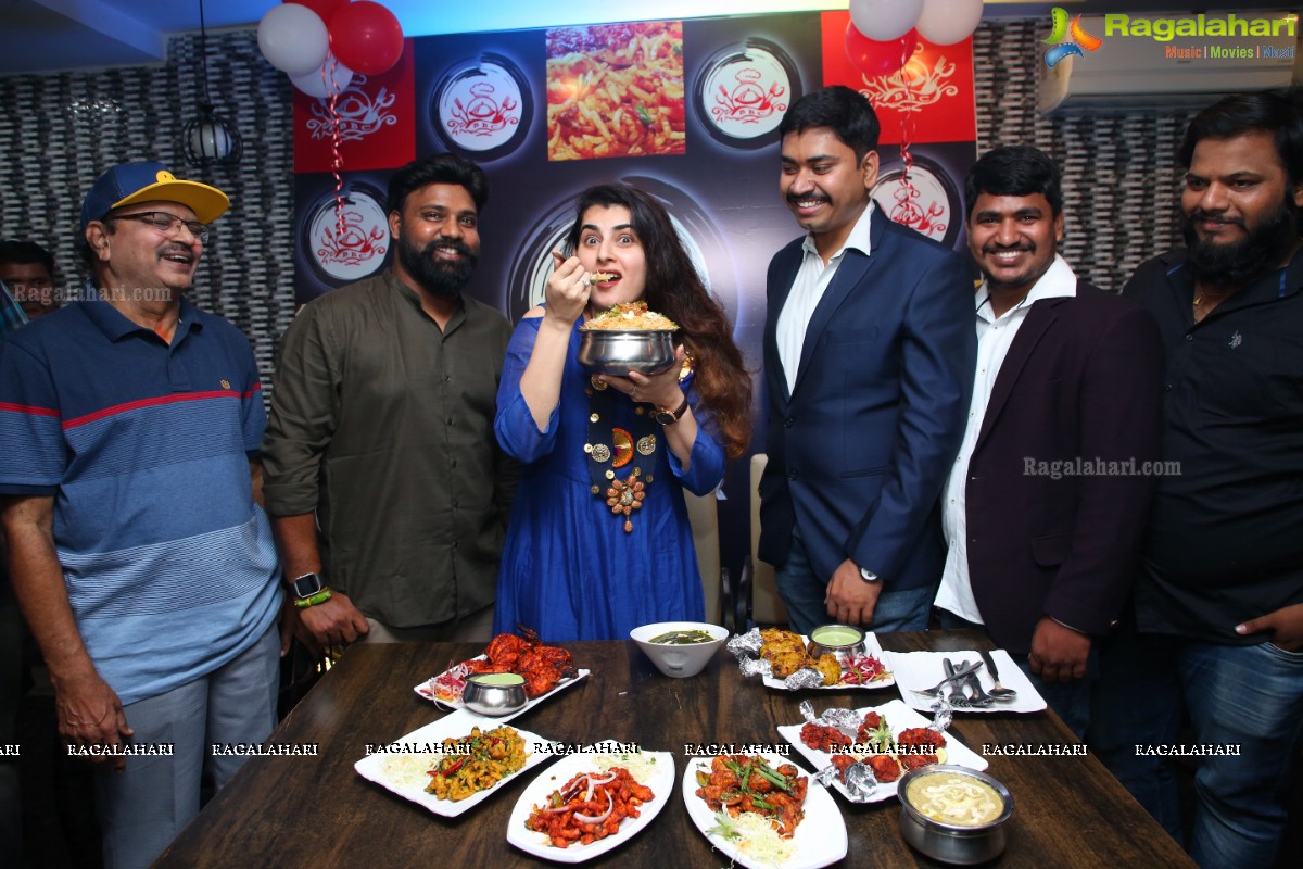 Bahar Biryani Cafe Grand Opening at Miyapur by Actress Archana Shastry