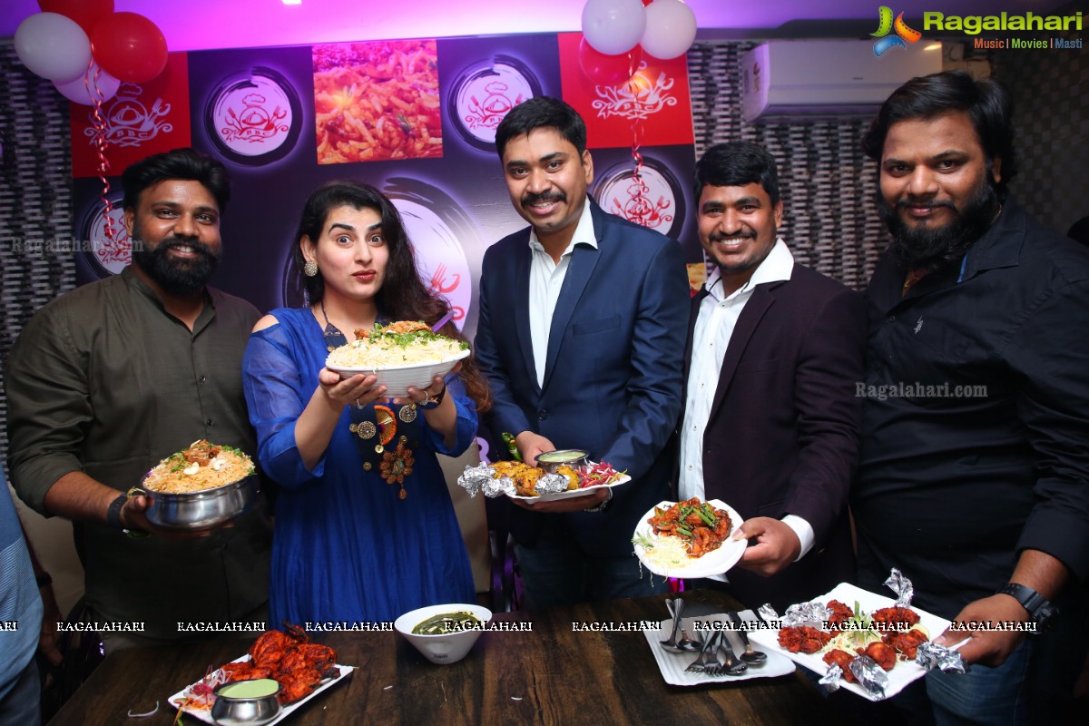 Bahar Biryani Cafe Grand Opening at Miyapur by Actress Archana Shastry