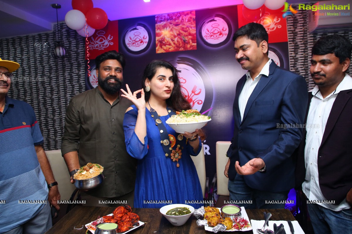 Bahar Biryani Cafe Grand Opening at Miyapur by Actress Archana Shastry