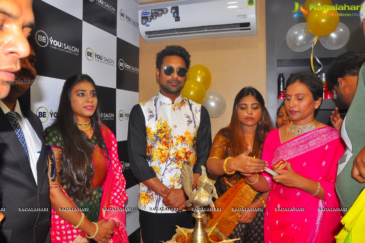 Be You Family Salon Launch at Kazipet by Varun Sandesh