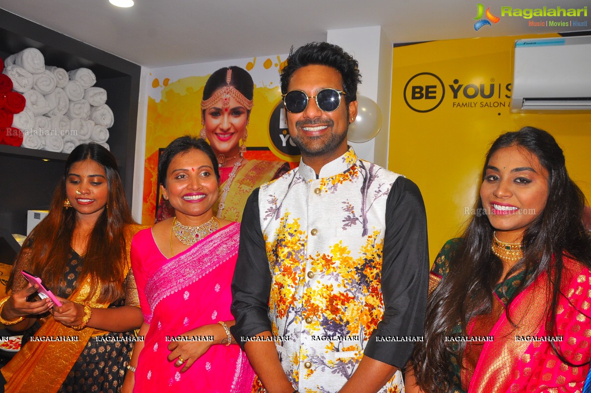 Be You Family Salon Launch at Kazipet by Varun Sandesh