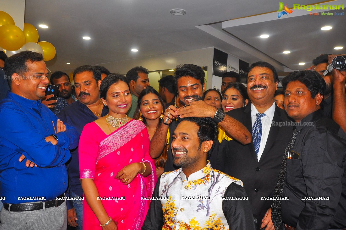 Be You Family Salon Launch at Kazipet by Varun Sandesh