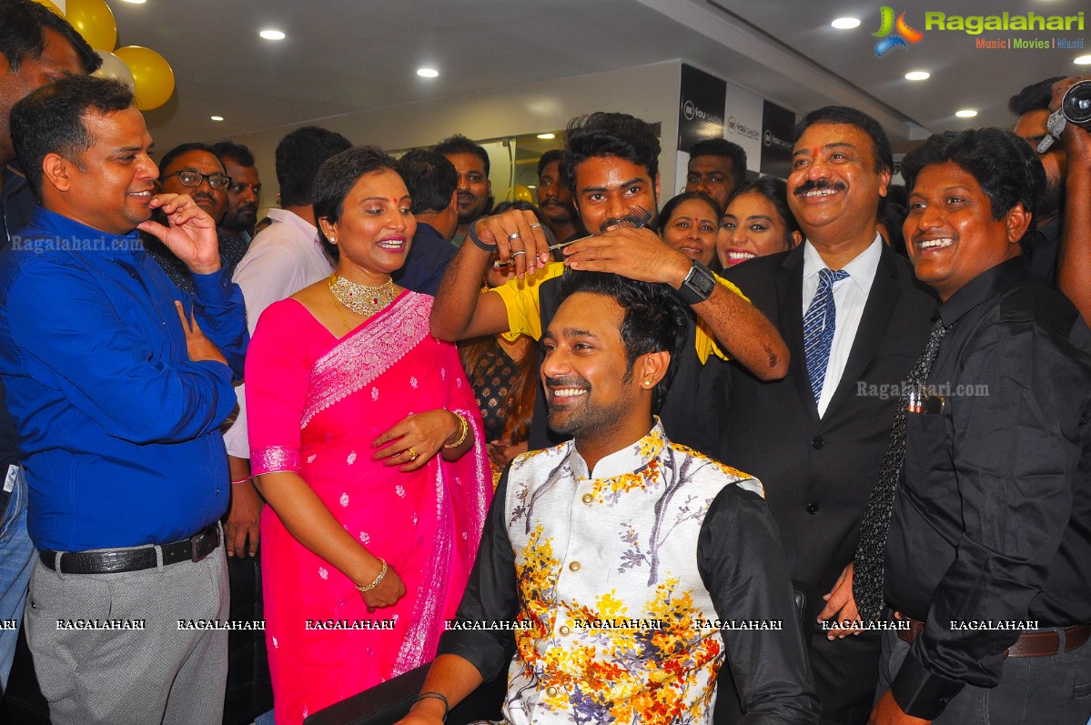 Be You Family Salon Launch at Kazipet by Varun Sandesh