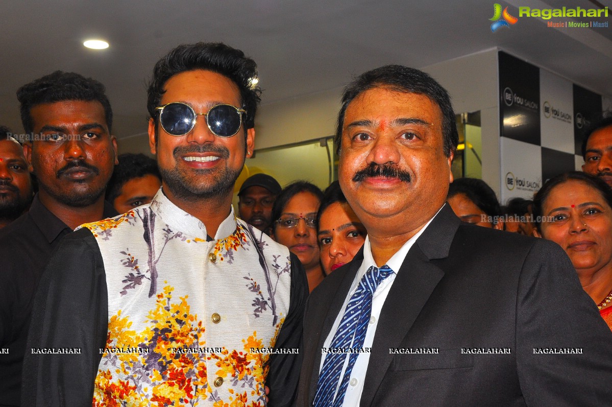 Be You Family Salon Launch at Kazipet by Varun Sandesh