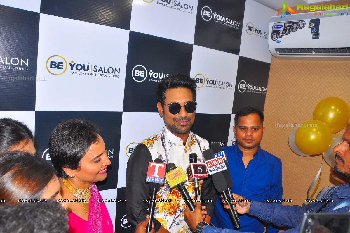 Be You Family Salon Launch at Kazipet by Varun Sandesh