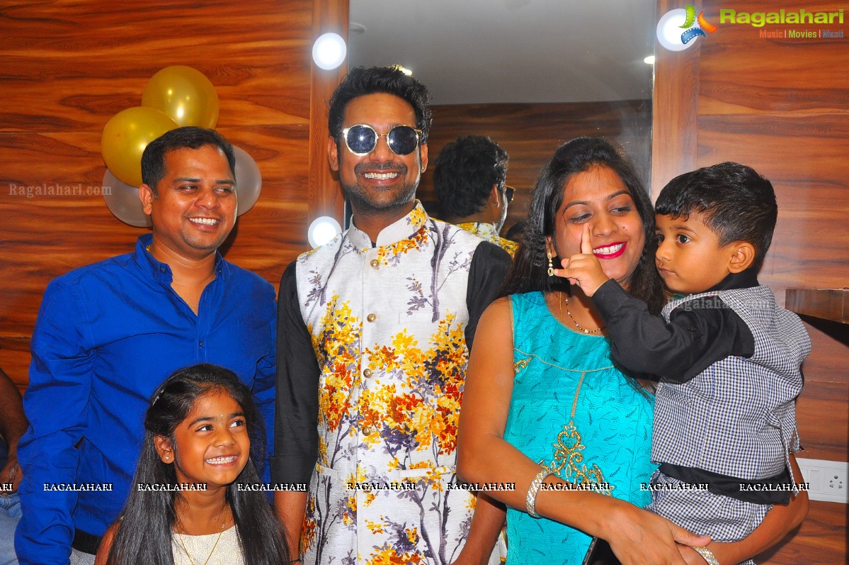 Be You Family Salon Launch at Kazipet by Varun Sandesh