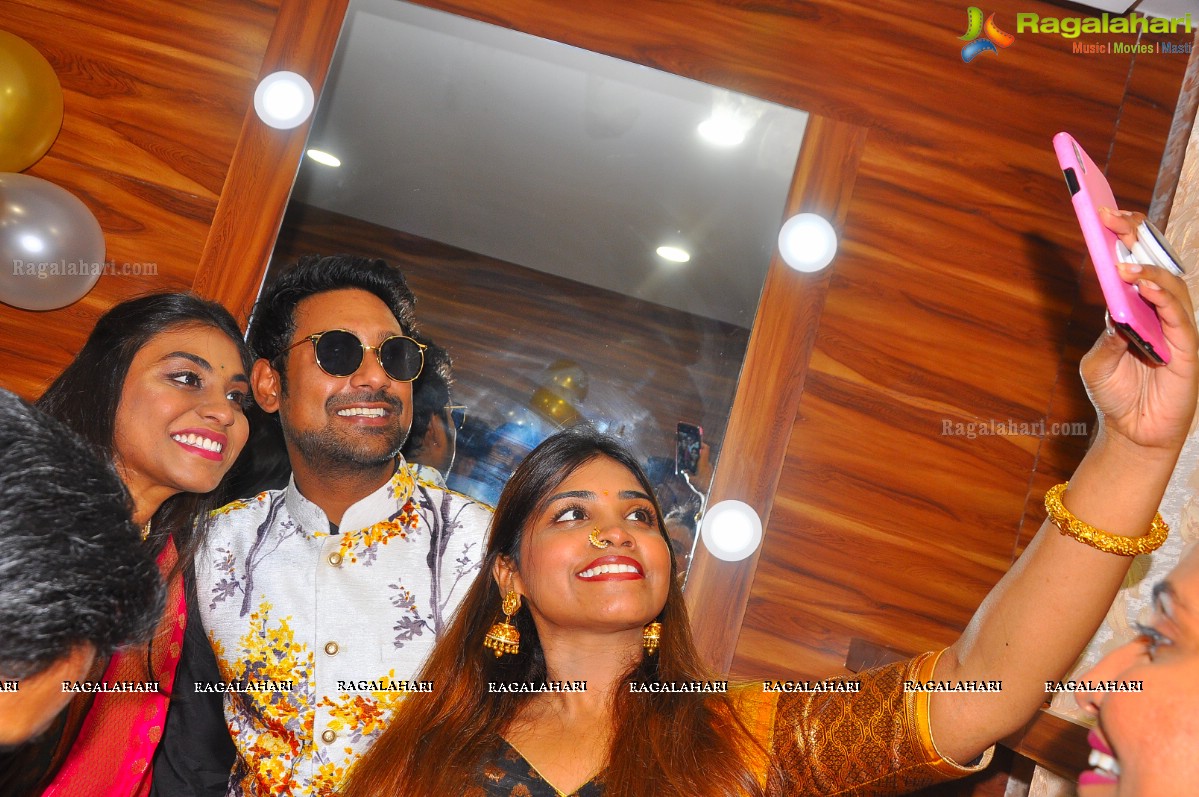 Be You Family Salon Launch at Kazipet by Varun Sandesh