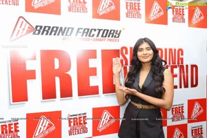 Brand Factory Announces 'Free Shopping Weekend'