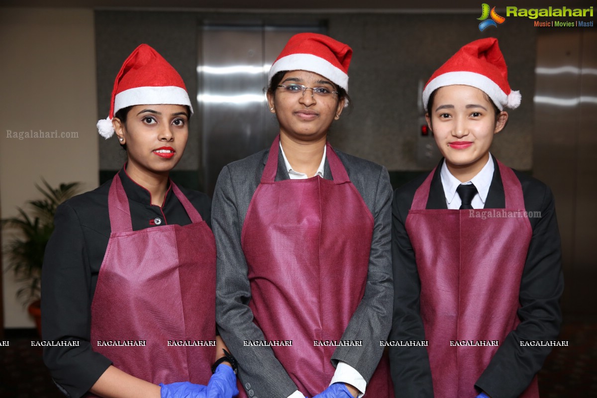 Hotel Aditya Park Celebrates Cake Mixing Event